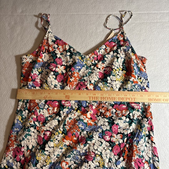 Anthropologie 52 of 52 Conversations Colloquial Bias Dress Cat Lemon‎ Butterfy L - Picture 7 of 7